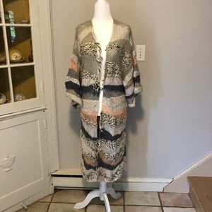 Free People Boho knit cardigan